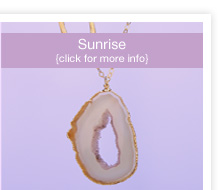 sunrise necklace